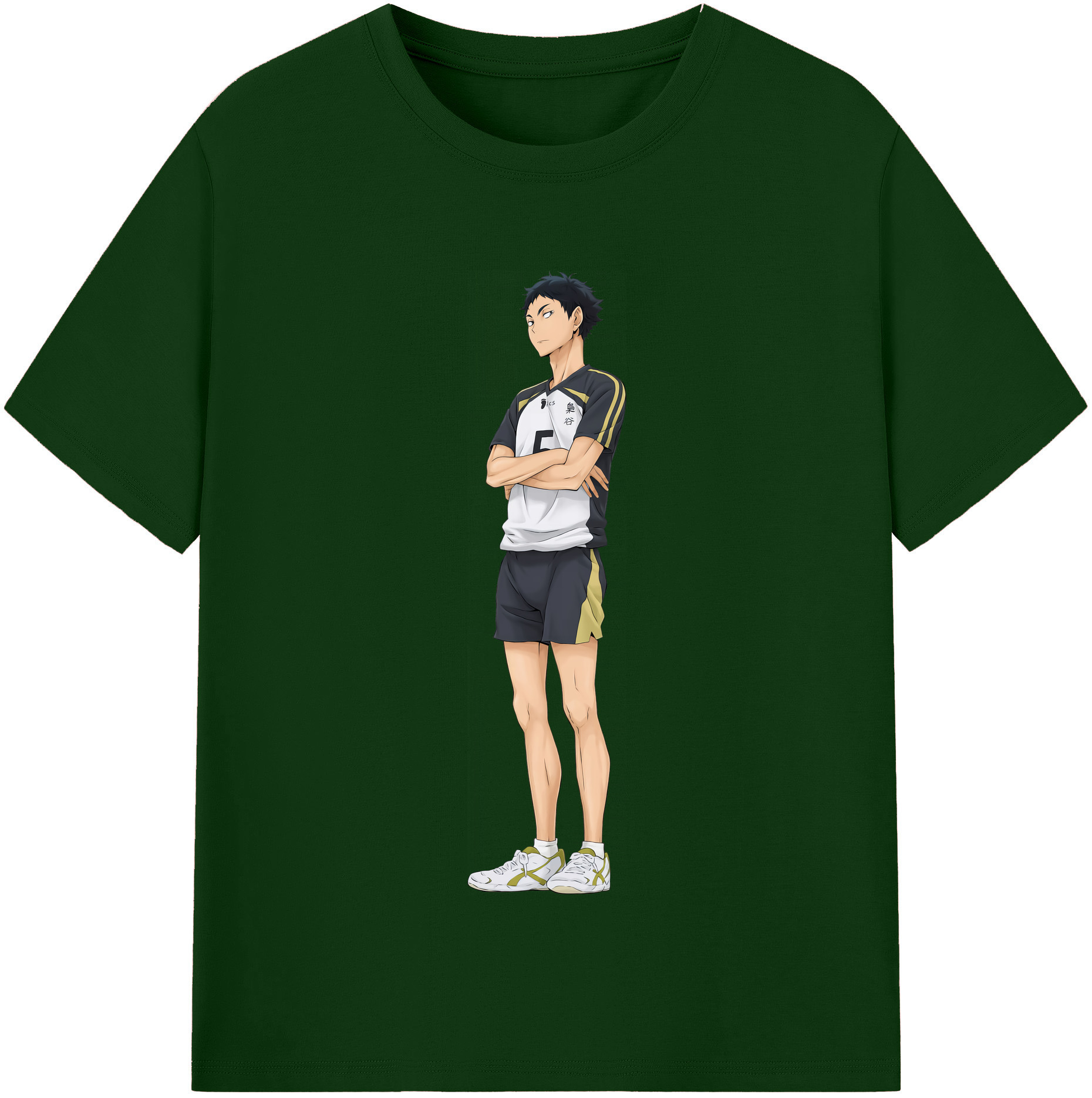 （画像用） ハイキュー!! Haikyu!! 綿100％半袖Tシャツ（フロントプリント）
